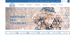 Desktop Screenshot of esla.fi